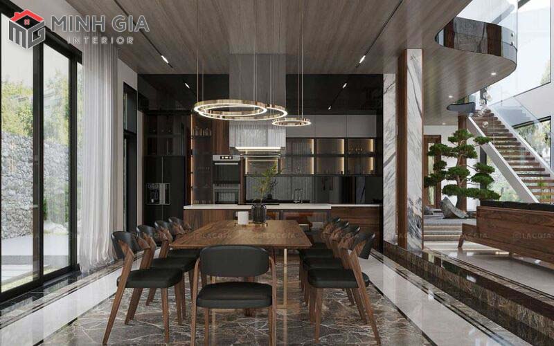 Kinh nghiệm thiết kế nội thất phòng bếp đẹp hợp phong thủy